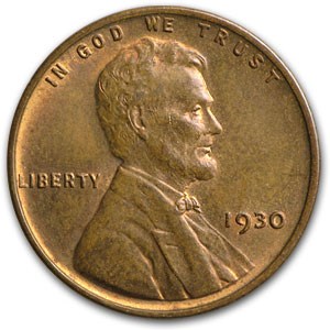 1930 Lincoln Cent BU (Red/Brown) 1930 Lincoln Cent BU (Red/Brown)
